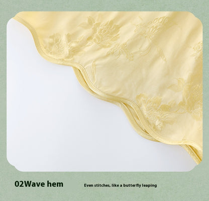 National Style Hanfu-Inspired Summer Set — Top & Pants for Children