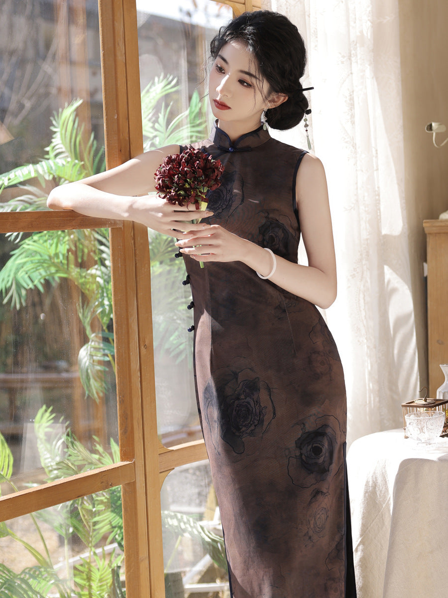 Improved Chinese Style Qipao – Elegant Youth Summer Dress