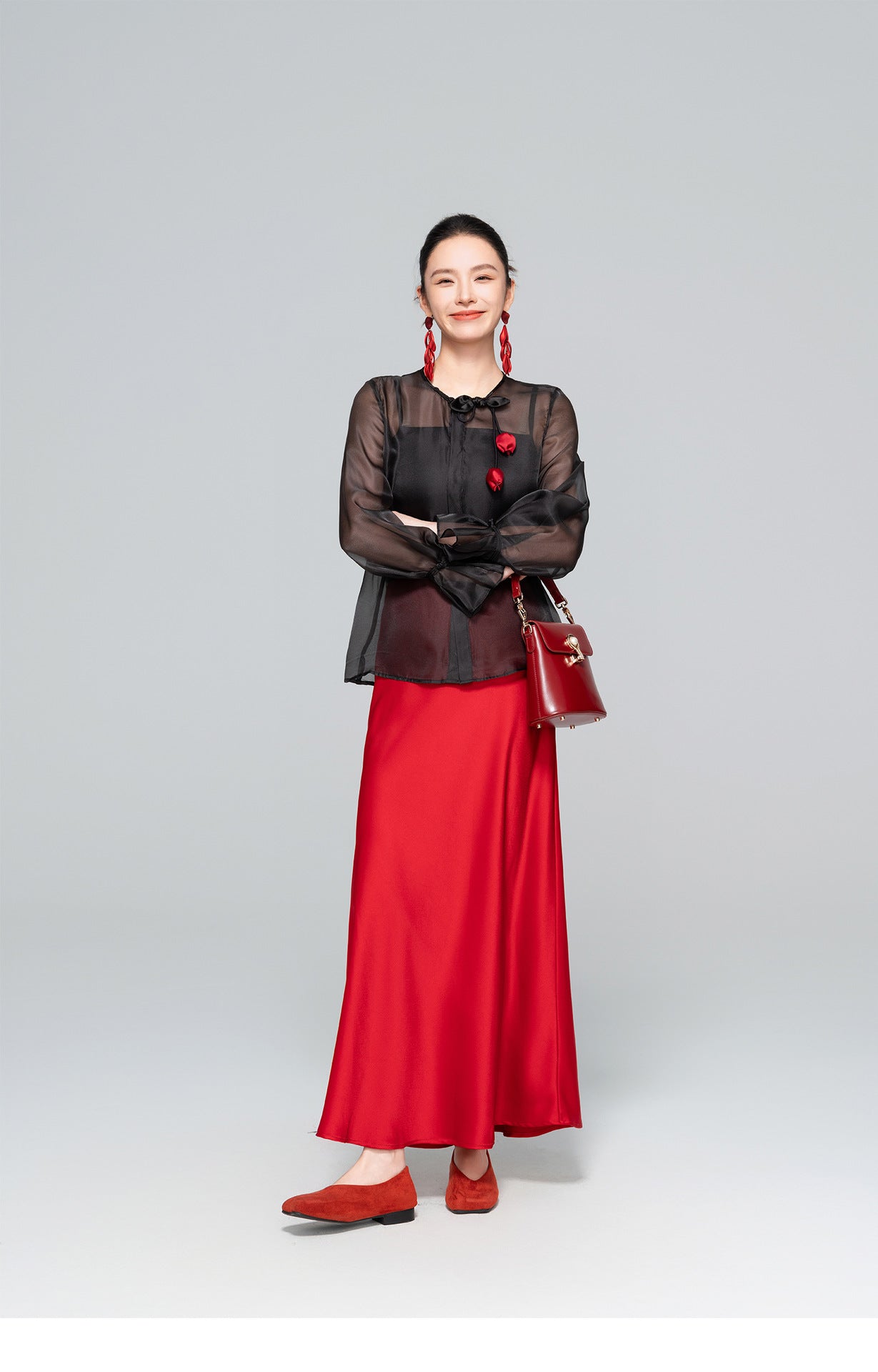 Original National Style Thin Fashion Versatile Autumn Top