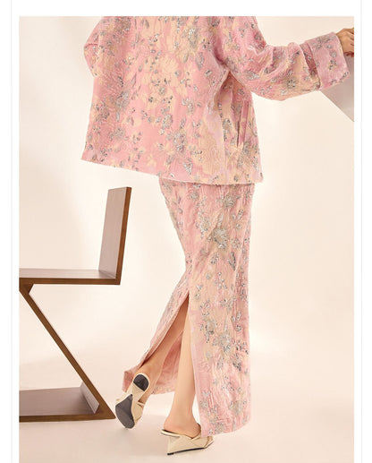 2026 Spring New Chinese Beaded Rayon Elegant Youthful Jacket