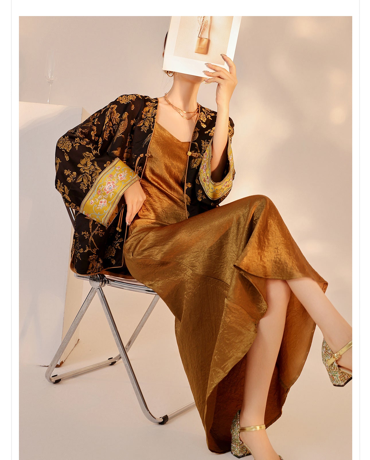 Vintage Embroidered Jacket High-End New Chinese Style Autumn Top