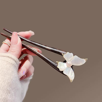 Ancient Style Hanfu Hairpin | Elegant Cheongsam Back Hair Accessory for Women