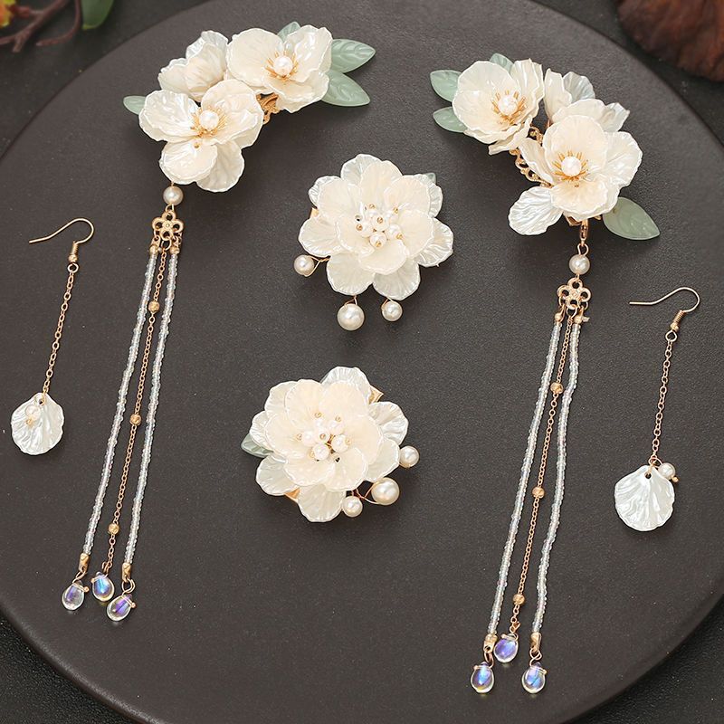 Hanfu Hair Accessories Fairy Girl Tassel Hairpin Full Set Buyao Hairpin