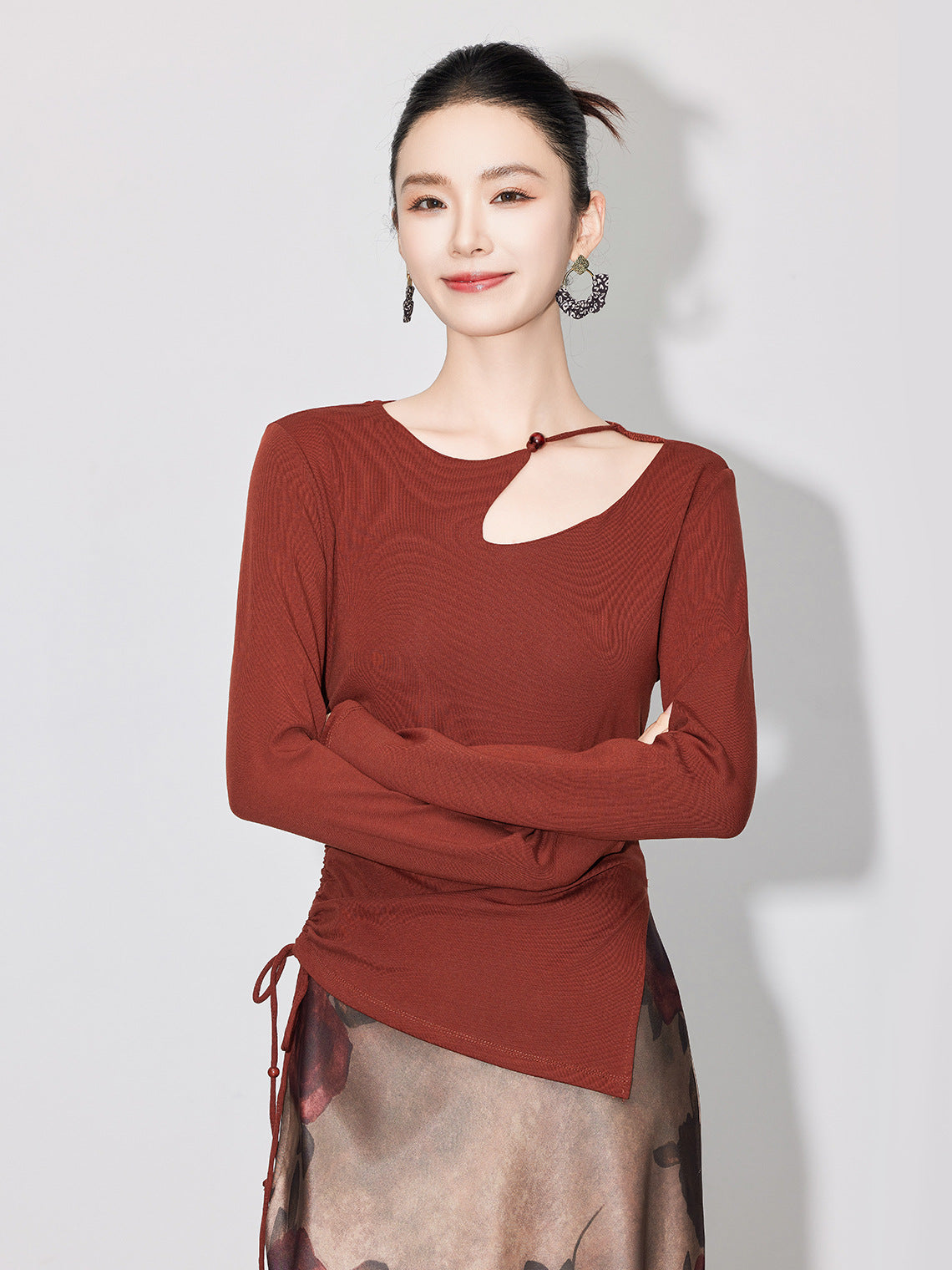 Vintage Hollow Knit Sweater