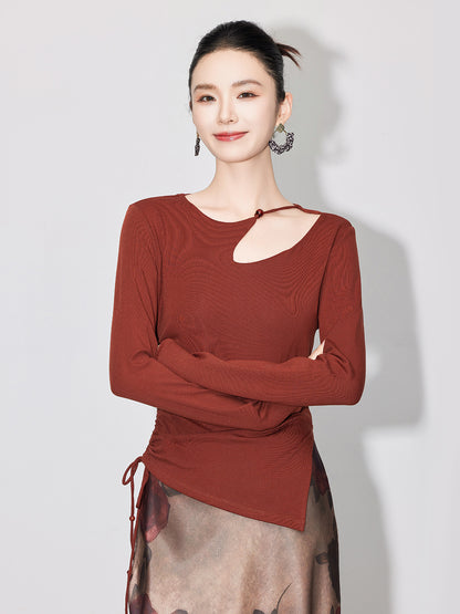 Vintage Hollow Knit Sweater