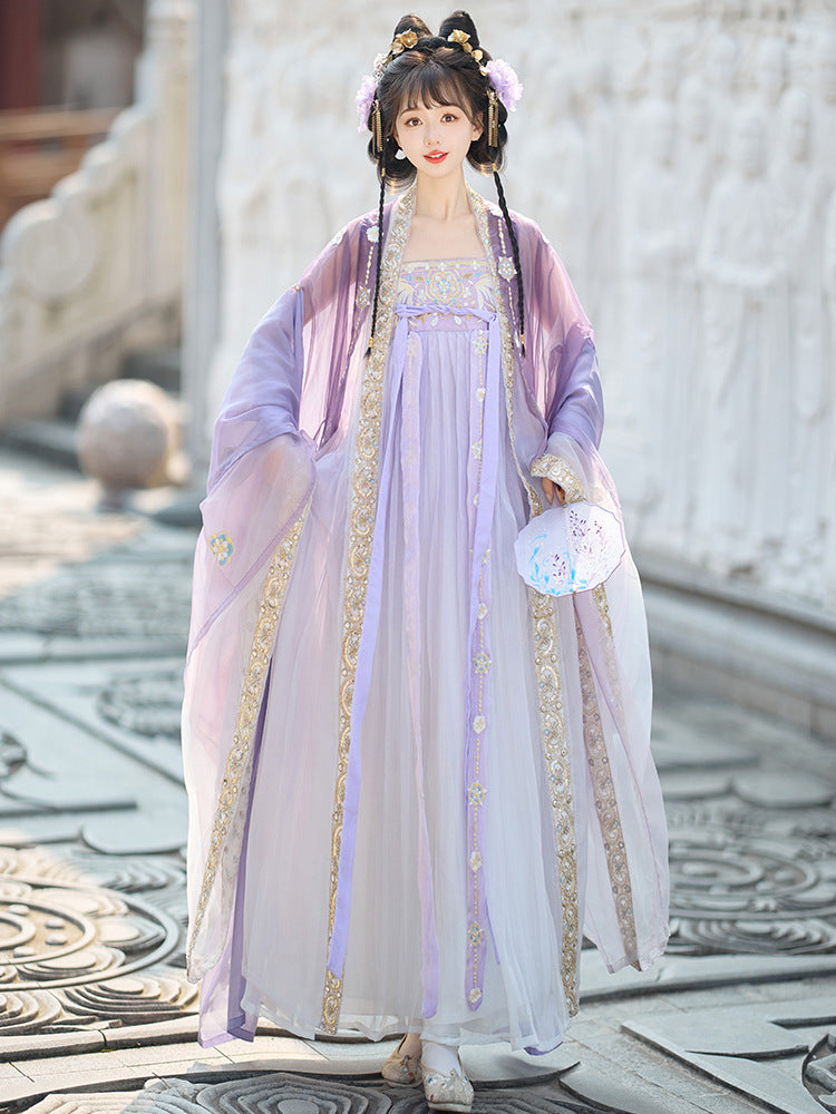 Fairy Hanfu Costume — Elegant Cloak & Flowing Ancient Outfit