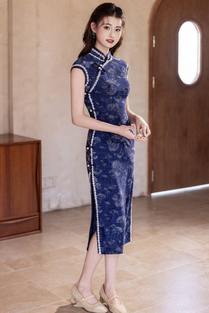Republic of China Style Cheongsam – Daily Wearable Elegant Dress