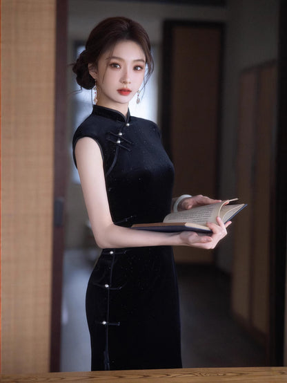 High-End New Chinese Style Qipao – Elegant Daily Wear Dress