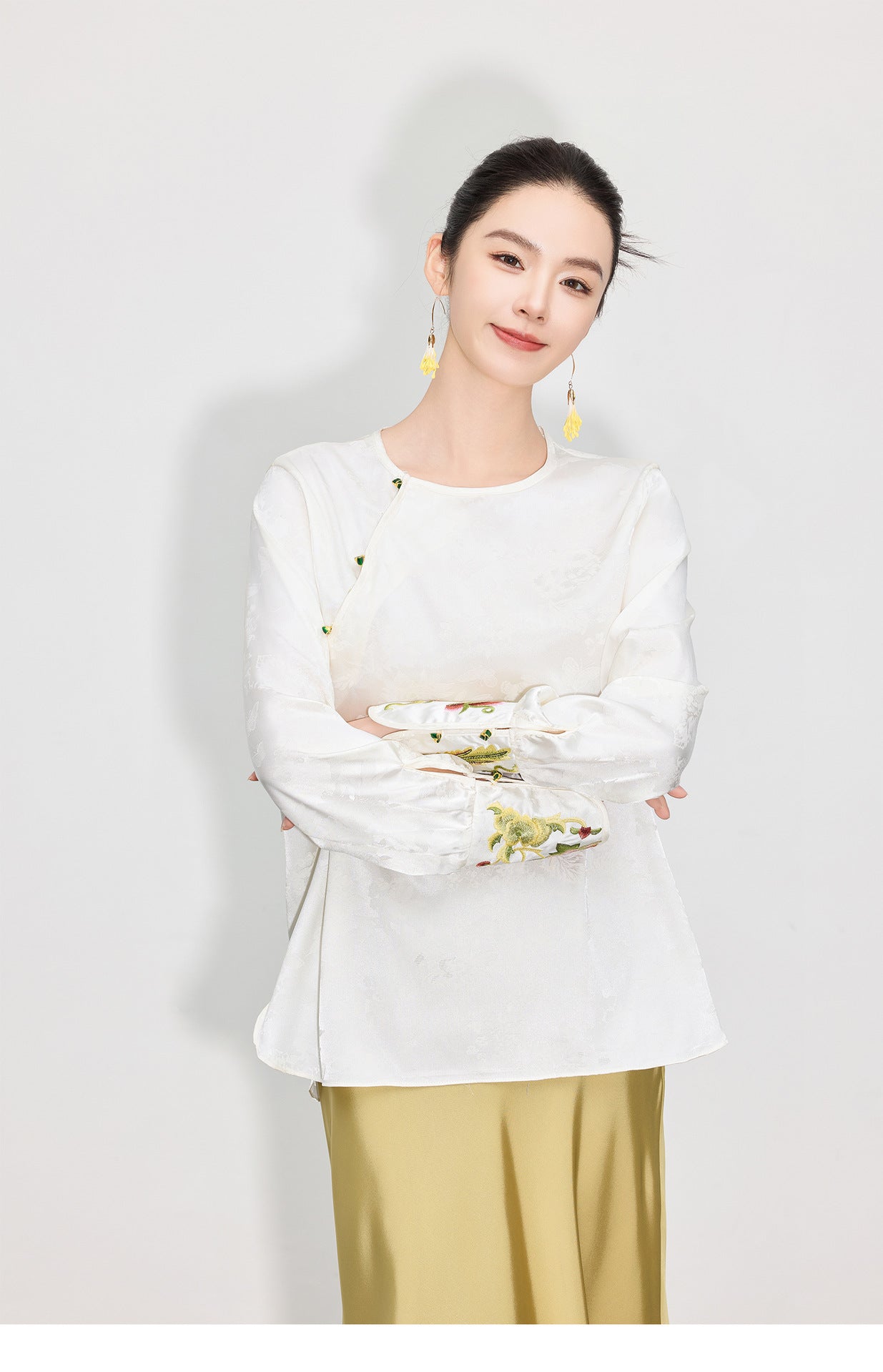 Stylish Embroidered Design Shirt for Women