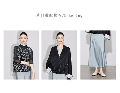 Chic High-End Silky Mermaid Half Skirt