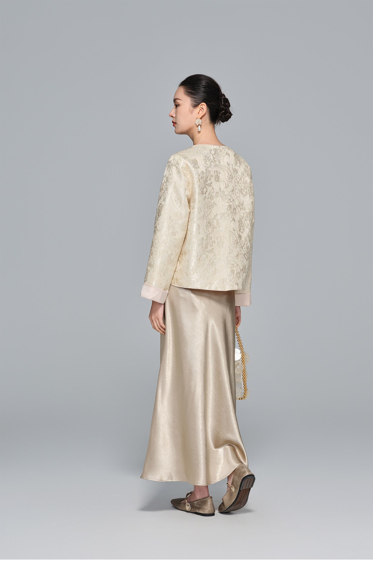 Stylish High-End Beaded Jacket