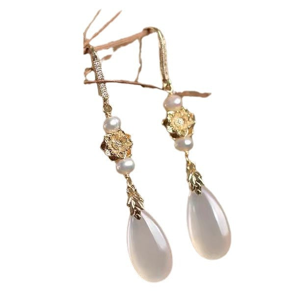 mitation Pearl Earrings | 2025 New Chinese Style High-End Niche Design