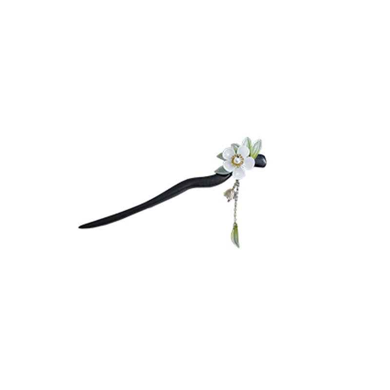 Retro Elegant Hairpin | Women Ancient Style Hanfu Magnolia Hair Accessory