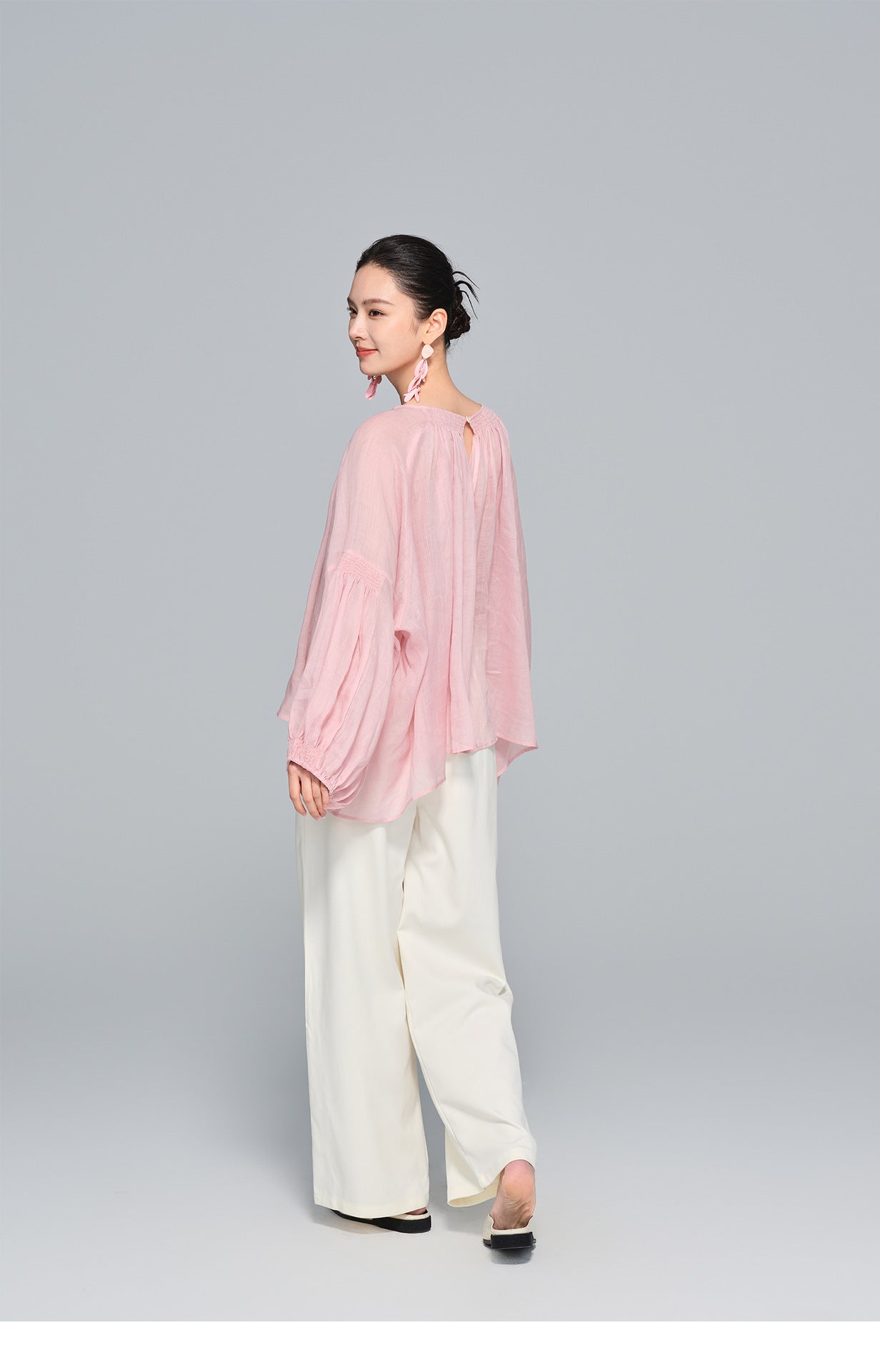 Stylish Loose-Fit Linen Shirt