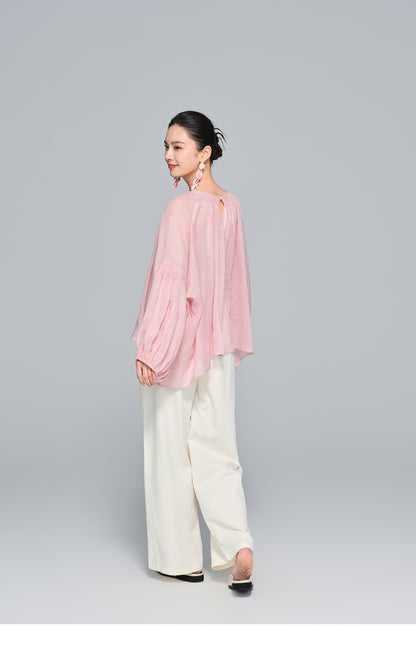 Stylish Loose-Fit Linen Shirt