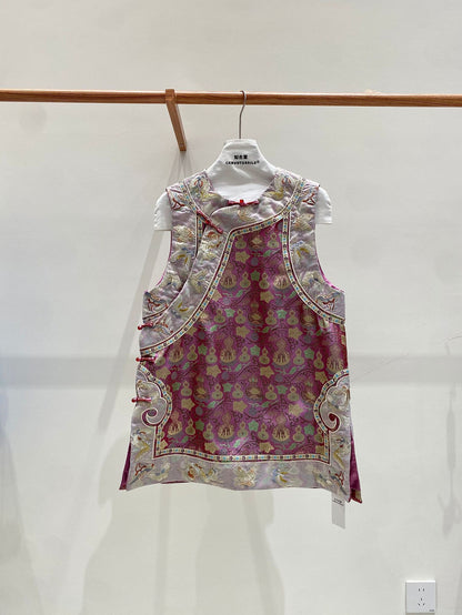 National Style Exquisite Embroidered Vest