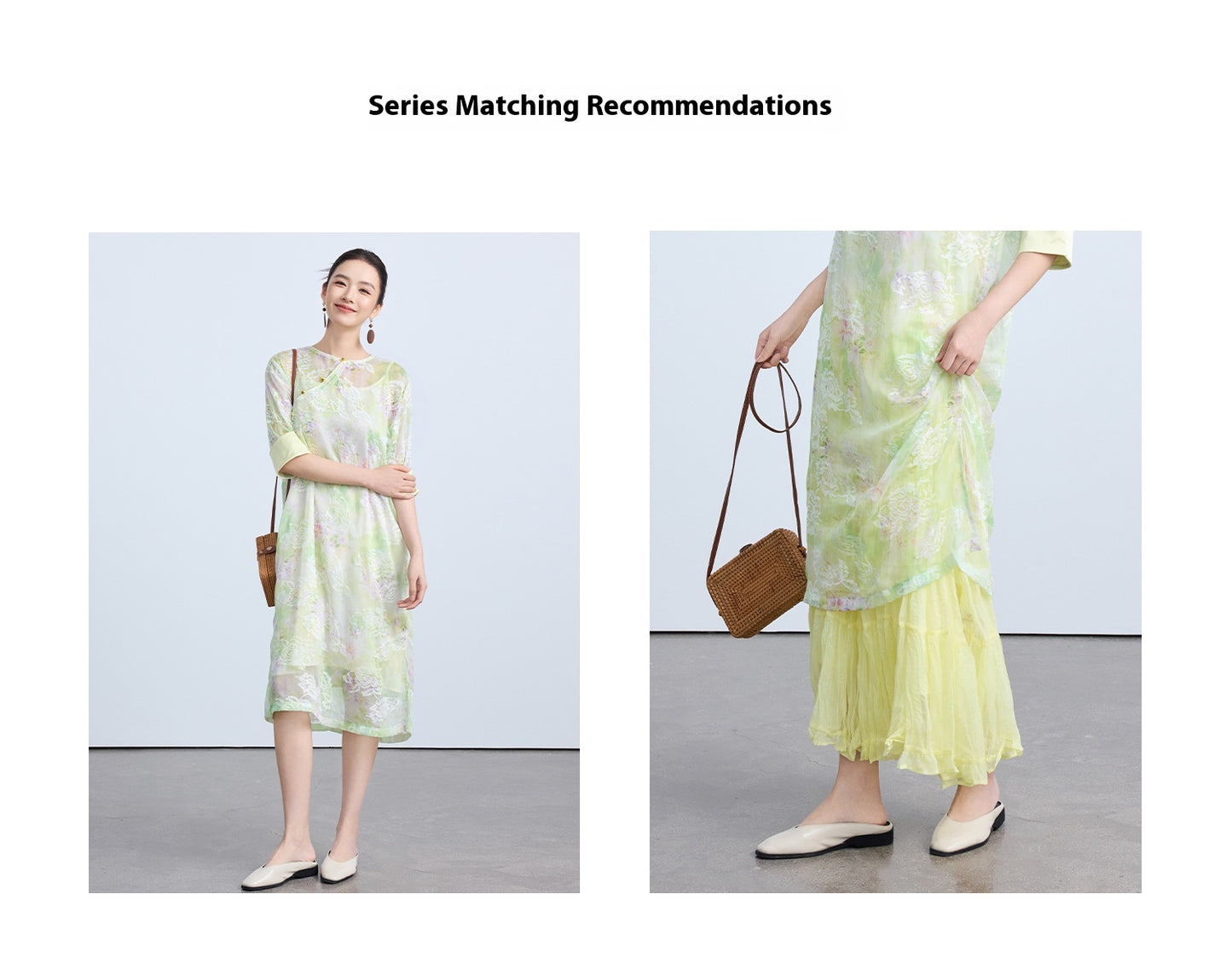 High-End Women's Qipao – Loose Elegant Retro Summer Dress