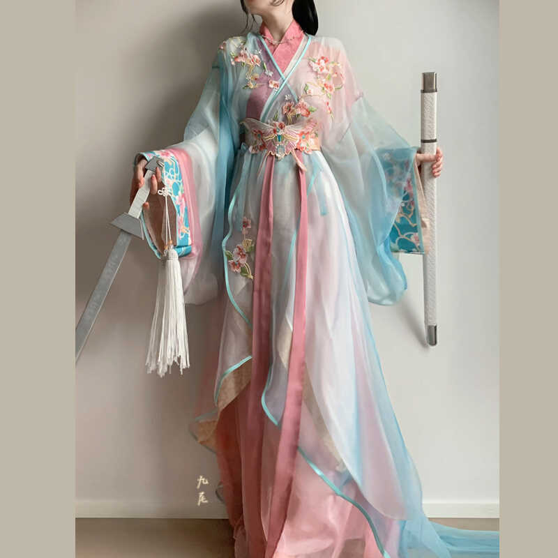 Oriental Drama Hanfu — Modified Warring States Style Short Robe