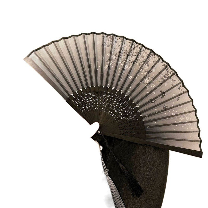 New Chinese Style Small Folding Fan — Hanfu Cheongsam Spring Summer