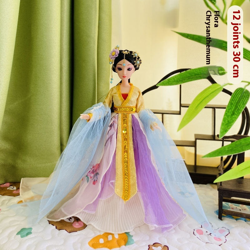 3L3W Ancient Costume Doll 30cm — Realistic Chinese Style BJD Gift