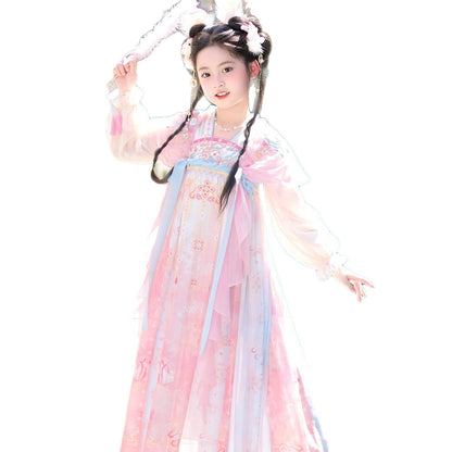 Children’s New Chinese Style Hanfu | Elegant Ancient Style Tang Suit