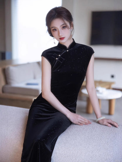 High-End New Chinese Style Qipao – Elegant Daily Wear Dress