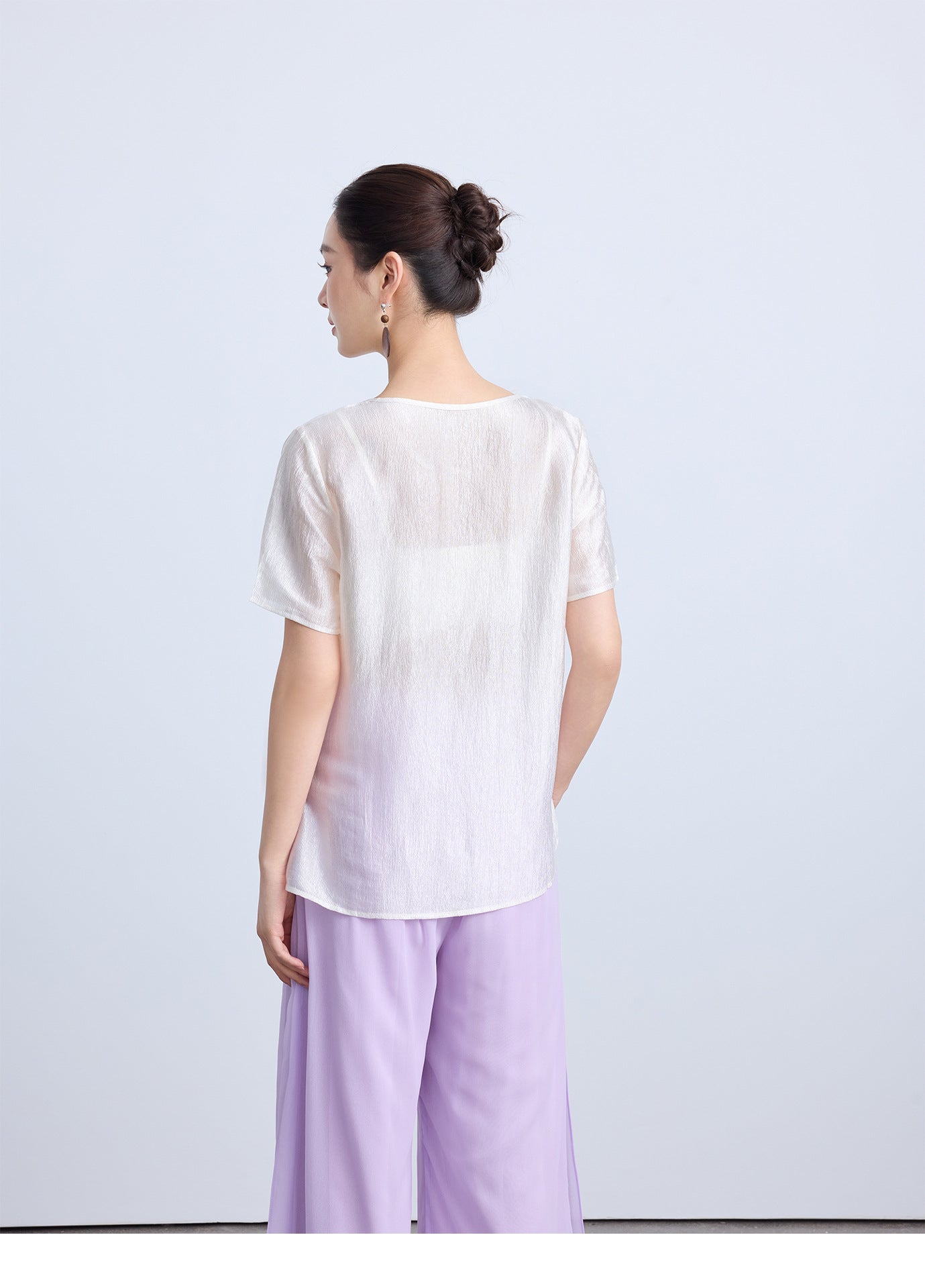 High-End National Style Summer Blouse for Women