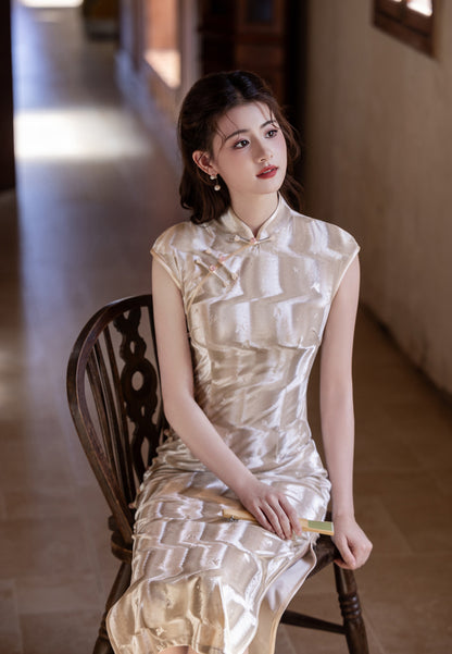 Artistic Niche Qipao – Slimming Elegant Daily Wear Dress