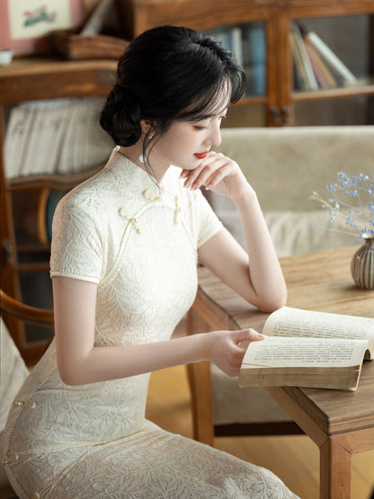 Retro Elegant Qipao – Youthful Daily Chinese Style Dress