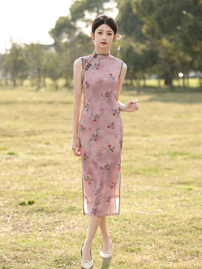Improved Chinese Style Qipao – Elegant Youth Summer Dress
