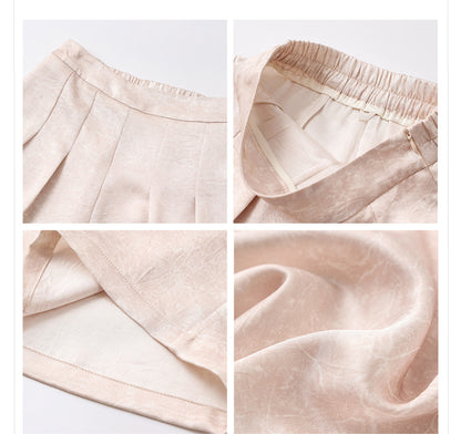 National Style2025Summer New Beaded Embroidery New Chinese Style Sequin Mermaid Skirt Vest Pants Set