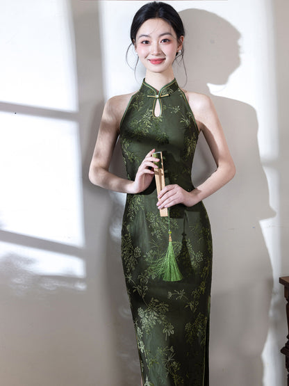 Improved Youth Cheongsam – Double Layer Elegant Chinese Dress
