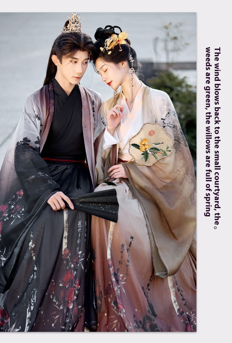 Romantic Oriental Hanfu — Male & Female Traditional Chinese Outfit