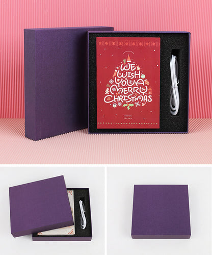 Creative 3D Night Light Foldable Fan Book Lamp for Bedroom