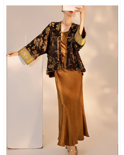 Vintage Embroidered Jacket High-End New Chinese Style Autumn Top