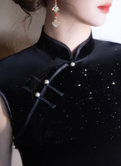 High-End New Chinese Style Qipao – Elegant Daily Wear Dress