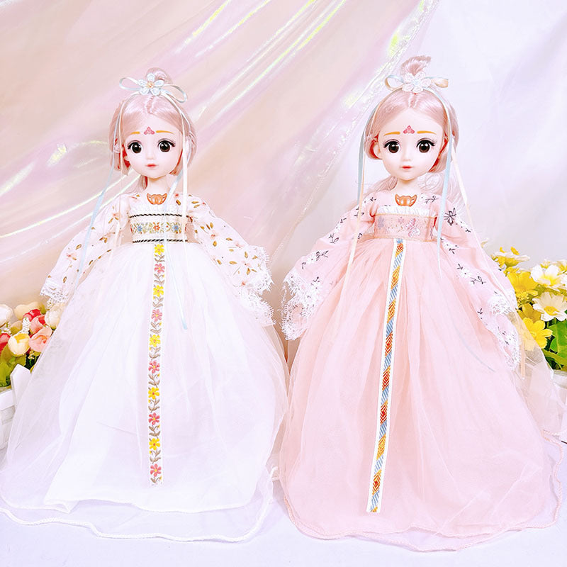 30cm Ancient Style Doll — Hanfu Toy for Girls, Gift for Kids