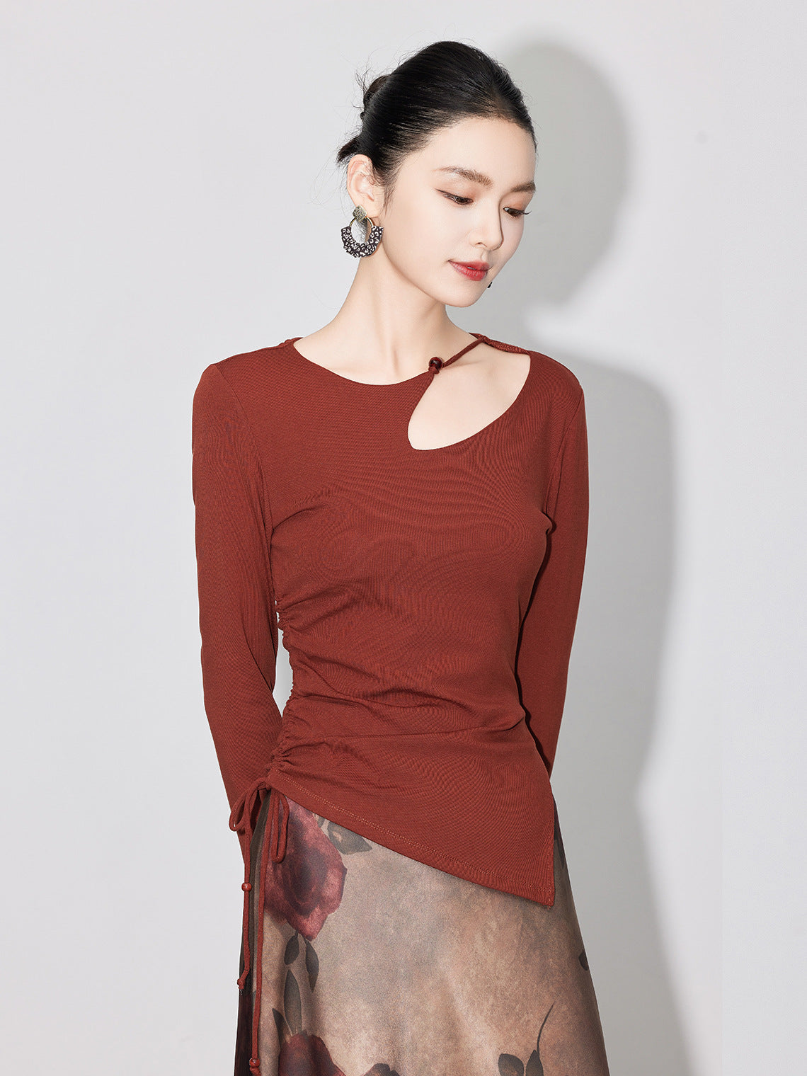 Vintage Hollow Knit Sweater