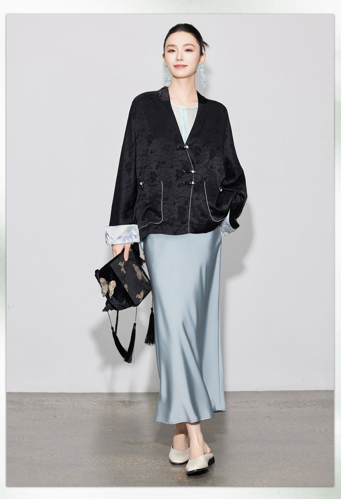 Chic High-End Silky Mermaid Half Skirt