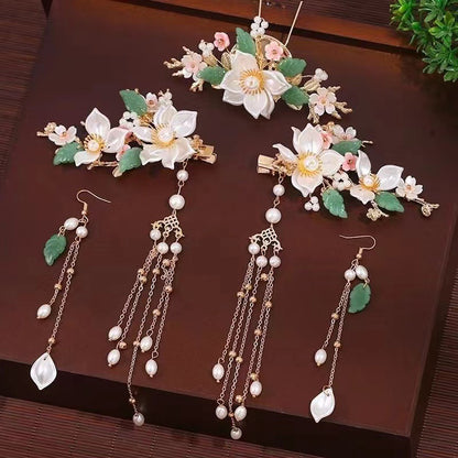 Hanfu Hair Accessories Fairy Girl Tassel Hairpin Full Set Buyao Hairpin