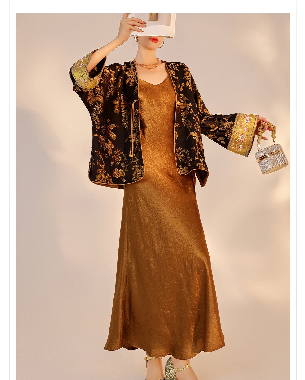 Vintage Embroidered Jacket High-End New Chinese Style Autumn Top