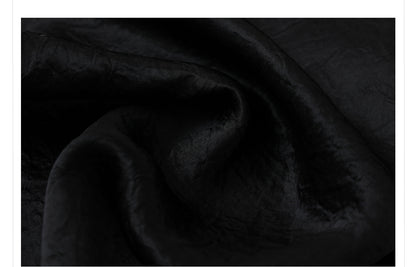 New Chinese Style High-Waist Wide-Leg Acetate Pants for Women