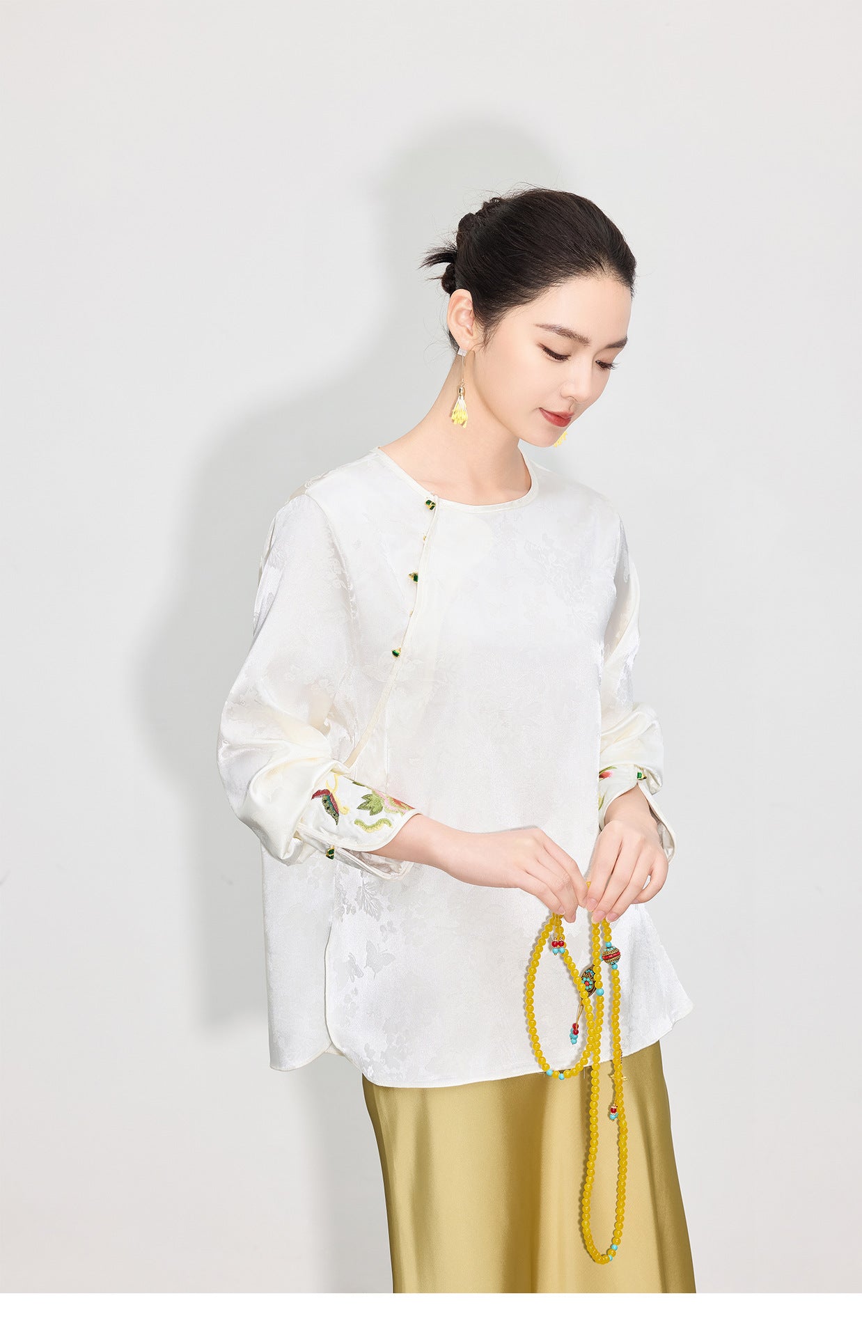 Stylish Embroidered Design Shirt for Women