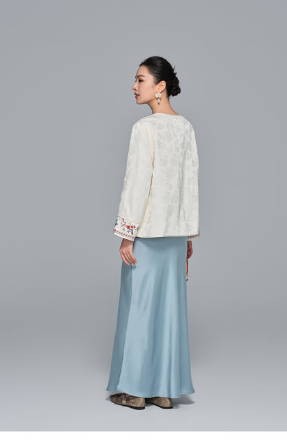 Stylish Embroidered Women's Top