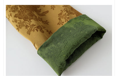 New Chinese Style Reversible Jacquard Elegant Top