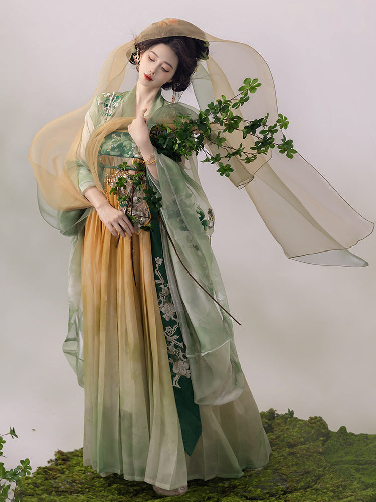 Oriental Ancient Hanfu — Spring Summer Daily Short Drama Female Set