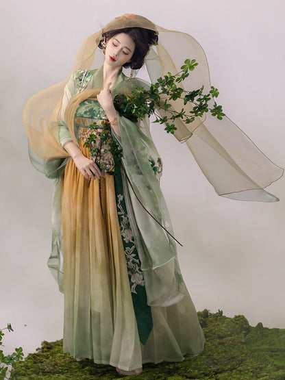 Oriental Ancient Hanfu — Spring Summer Daily Short Drama Female Set