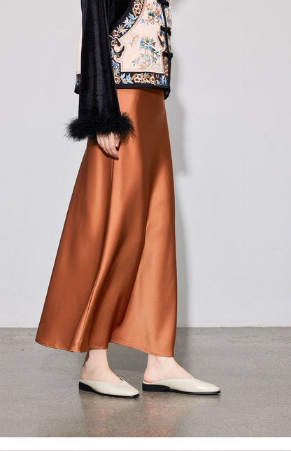 Elegant High-End Asymmetrical Mermaid Skirt