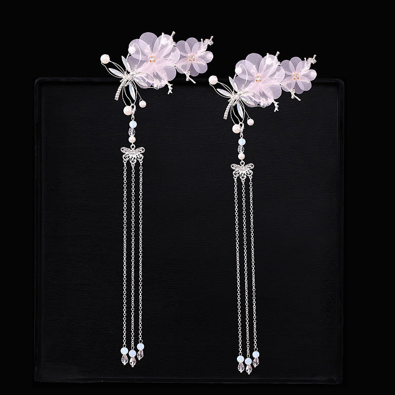 Hanfu Hair Accessories Fairy Girl Tassel Hairpin Full Set Buyao Hairpin