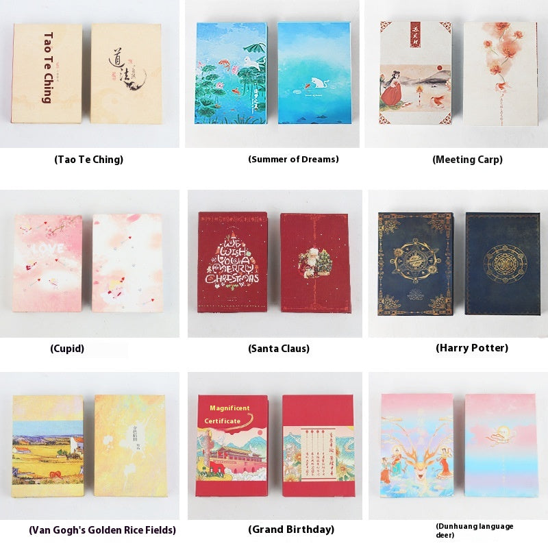 Creative 3D Night Light Foldable Fan Book Lamp for Bedroom